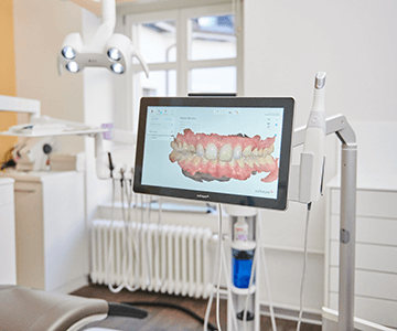 Zahnarzt Zürich Scan Zähne 