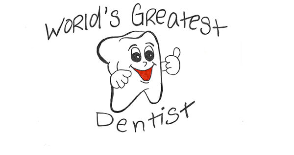 Zeichnung worlds greatest dentist - Bewertung Zahnärzte am Löwenplatz 